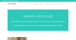 Desktop Screenshot of imagenymaquillaje.es