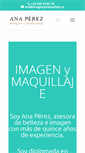 Mobile Screenshot of imagenymaquillaje.es